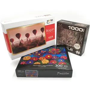 Hochwertige benutzer definierte Foto personal isierte Erwachsene Kinder Puzzle 300 500 1000 Stück