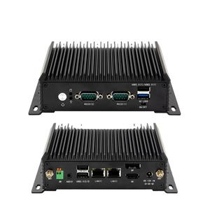 Безвентиляторный мини-ПК XLW со встроенной памятью 8 ГБ LPDDR3, процессором Intel I5 8265U, <span class=keywords><strong>2</strong></span> портами RJ45 LAN, <span class=keywords><strong>2</strong></span> портами RS232 COM, креплением VESA, промышленный настольный ПК - Product Image 6