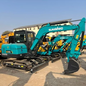 Mini-excavatrice hydraulique Sunward 60 & 60E 70 d'occasion bien entretenue à vendre & Mini-excavatrice sur chenilles d'occasion Sunward 60 - Product Image 4