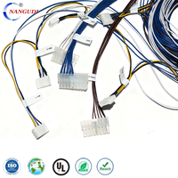 Kabel Harness Konektor Molex Mini Fit 4.2mm Pitch 5557 Male Berlapis Timah Tembaga PVC 100mm untuk Elektronik Robot