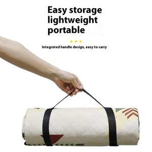 Tapis de pique-nique de camping en plein air imperméable lavable à ultrasons multifonctionnel antidérapant - Product Image 5