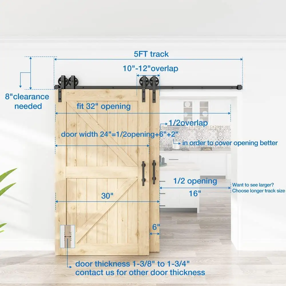 Automatische Schuifdeursysteem Schuurdeur Hardware