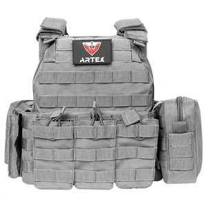 Veste tactique en tissu Oxford Artex Chine, vente chaude, porte-plaques, autres équipements de défense personnelle, chasse en plein air, veste tactique - Product Image 1