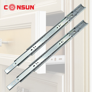 45mm Full Extension metal box drawer slide Ball Bearing Slide Telescopic Channel Drawer Sliders