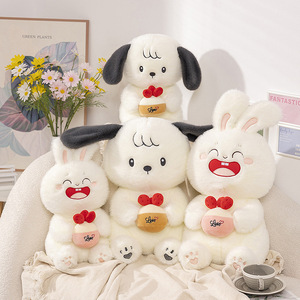 Fábrica al por mayor de alta calidad Super lindo Hamburg <span class=keywords><strong>Pacha</strong></span> perro suave juguete de peluche para niños fabricante ODM/OEM disponible - Product Image 1