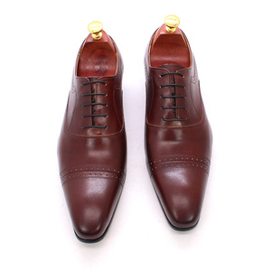 Zapatos Formales de Oficina de Alta Calidad al por Mayor, Zapatos de Boda para Hombre de Talla Grande, Diseño Personalizado, Transpirables y que Aumentan la Estatura - Product Image 5