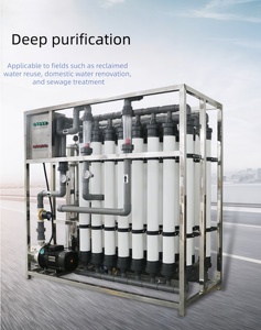 Impianto di Trattamento Acqua a Ultrafiltrazione 5T/H, <span class=keywords><strong>Depuratore</strong></span> d'Acqua su Larga Scala per Acqua del Rubinetto, Attrezzatura per la Purificazione e la Rimozione dei Calcoli - Product Image 2