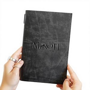 Porta Menús Plegable de Cuero de Lujo Profesional con Protección para Restaurantes, Hoteles, Cafeterías, Presentación de Menús de Comida y Bebidas LMC-0155 - Product Image 1