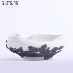 Jarrón Decorativo Nuevo con Diseño de Mano, Decoración para Sala de Estar, Arte Artificial, Elegante y Simple, Jarrones de Cerámica Blancos a Juego - Product Image 4