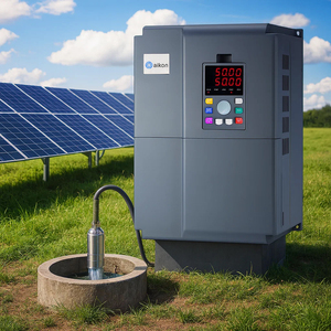 Convertisseur solaire pour pompe à eau, variateurs de fréquence, monophasé vers triphasé, triple sortie PDS, prend en charge les systèmes simples et triples - Product Image 3