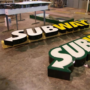 Tùy chỉnh Led biểu tượng dấu hiệu hiển thị ngoài trời kinh doanh 3D Biểu tượng dấu hiệu LED thư kênh cửa hàng bảng hiệu Thiết kế mở dấu hiệu - Product Image 2