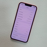 Teléfono Inteligente 13 5G Usado, Desbloqueado, Original, 6.1/3240mAh, 12MP, Face ID, NFC, 4GB RAM, con Caja de Accesorios a Color