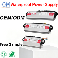 Controlador LED Industrial de Entrada AC 175-240V y Salida DC 12V, 16.6A, 70W-360W, IP67, Resistente al Agua