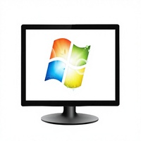 Monitor Empresarial TFT LCD de 19 Pulgadas con Retroiluminación LED, Relación de Aspecto 4:3, Entrada DVI/VGA/USB, Salida de Audio HD, Nuevo, Negro, 1 Año de Garantía