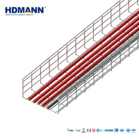 Hdmann NEMA Certified Heavy Duty Hot Dip Galvanized Carbon Steel Wire Mesh Cable Tray for Industrial Power Distribution