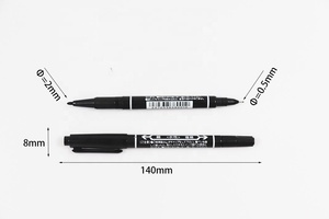 Fiera del commercio all'ingrosso 3 colori Marcatore Permanente <span class=keywords><strong>Per</strong></span> Il disegno - Product Image 2