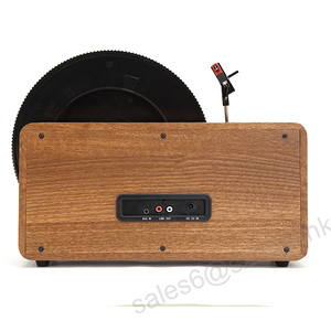 Tourne-disque <span class=keywords><strong>vinyle</strong></span> vertical avec haut-parleurs, rétro, USB, SD, LP, 3 vitesses, Bluetooth - Product Image 3