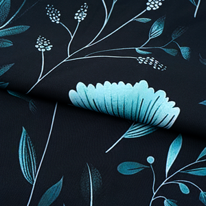 High Quality Crinkle Matte Polyester Spandex <b>Fabric</b> 4 Way Stretch for Dress - Product Image 5