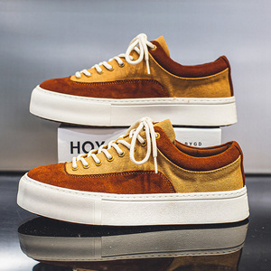 Zapatillas deportivas casuales de lona transpirables de estilo nuevo para el verano 2026, versátiles, de marca de moda, con suela gruesa de ante, calzado de lona a la última. - Product Image 2