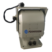 Moteur Panoramique et Inclinable à Couple Élevé 10KG-50KG Unité de Commande PTZ pour Antenne de Caméra CCTV Radar Étanche Positionneur