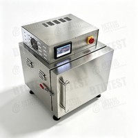 Horno de Enrollamiento de Alta Temperatura Estándar API - Cámara de Envejecimiento con Pantalla Táctil PID para Fluidos de Perforación, 4 Celdas 280 ° C