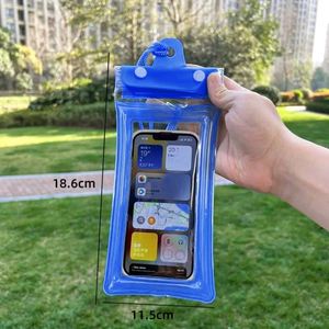 Waterproof Phone <b>Pouch</b> High-Transparency Touch-Screen Compatible Airbag Seal for Rafting,Swimming Sealed Phone Prot Case - Product Image 3