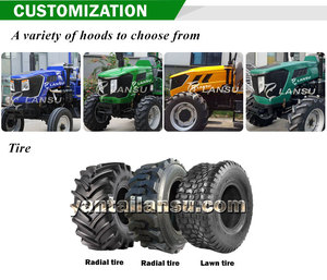 <span class=keywords><strong>Tracteur</strong></span> LanSu Agriculture Chine 80cv-120cv avec chargeur frontal pour grandes terres agricoles - Product Image 6