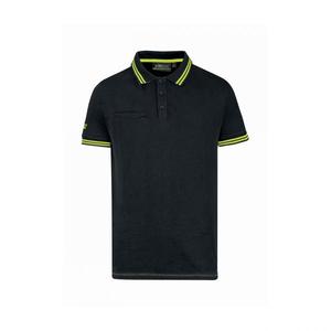 Polo de manga corta de carbono negro de la manera de-EAN 8033546485545-CAMISETAS Y POLOS DE TRABAJO de la manera de 1/2" - Product Image 1