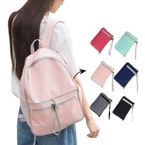 Sac à dos pliable multifonctionnel très vendu, logo personnalisé, imperméable et doublure en polyester pour les étudiants, utilisation scolaire - Product Image 4