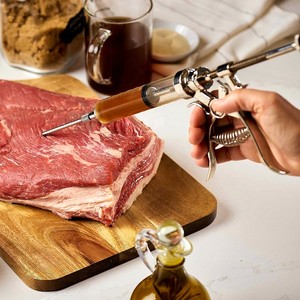 Accesorios de Barbacoa de Alta Calidad, Inyector de Marinado de Acero Inoxidable, Pistola Inyectora de Carne de Pavo y Pollo - Product Image 4
