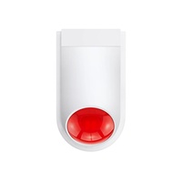 Système d'alarme intelligent Tuya WiFi extérieur étanche en ABS avec sirène stroboscopique 120 dB et flash lumineux pour la détection de cambriolage domestique WH-TS31