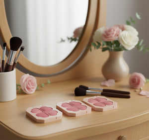 Saniye Blush Palette Formato Regolare Finitura Opaca Alta Pigmentazione Per Trucco Viso Tonalità Media della Pelle E0469 - Product Image 2