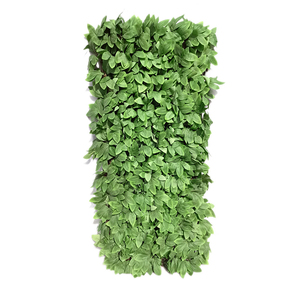 Seto de hoja de hiedra Artificial expandible, cerca de Sauce de jardín, pantalla de privacidad verde - Product Image 3