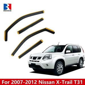 Déflecteurs de vent pour vitres de voiture, visières de fenêtre, pare-pluie pour NISSAN X-TRAIL XTRAIL T31 2008-2012, Ventshade Ventvisor - Product Image 2