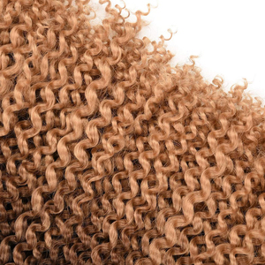 Extensiones de Cabello Sintético Rizado de 18 Pulgadas, Estilo <span class=keywords><strong>Passion</strong></span> Twist, Color Ombre, para Mujeres Negras - Product Image 4