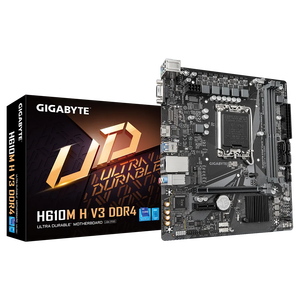 เมนบอร์ดขายดี H610M H V3 รองรับ DDR4 รองรับโปรเซสเซอร์รุ่น 12/13 สำหรับเล่นเกมคอมพิวเตอร์ - Product Image 1