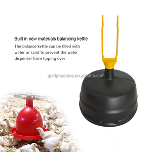 Bebedero de Campana para Pollos Plasson de Alta Calidad QA, Bebederos Automáticos para Aves de Corral con Recipiente para Pollos de Engorde - Product Image 4