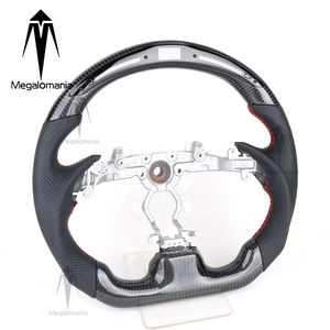 Volante de Fibra de Carbono con LED en Stock de EE. UU. para <span class=keywords><strong>Infiniti</strong></span> G35 G25 G37 Q40 Q60 EX35 EX37 QX50 2007 2008 2009 2010 2011 2012 2013 - Product Image 3