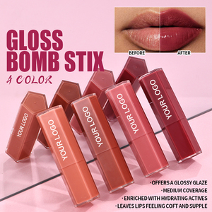 Nouveaux Rouges à Lèvres Crème Véganes Personnalisés en Gros pour Marques Privées – <span class=keywords><strong>Maquillage</strong></span> Longue Tenue Hydratant et Brillant - Product Image 3