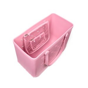 Sac de plage en EVA de qualité industrielle, matériau durable et robuste, sac fourre-tout pour femmes, idéal pour les sorties en bateau, au port ou en pêche. - Product Image 3
