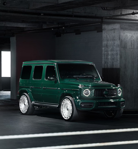 Ruedas de coche de aleación de plata cepillada forjada 20 21 <span class=keywords><strong>22</strong></span> 23 24 pulgadas llanta apta para mercedes-bens Maybach AMG GLS S-Class G55 G63 ruedas - Product Image 4