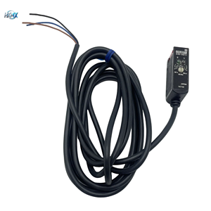 E3S-AD11 เซ็นเซอร์โฟโตอิเล็กทริคแบบสะท้อนแสงแบบกระจาย สายยาว 2 เมตร อุปกรณ์ป้องกันการรบกวนสำหรับการกำหนดตำแหน่งและนับจำนวนวัตถุ - Product Image 1