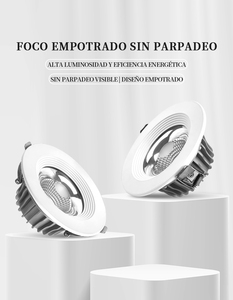 Luminaria LED Empotrada Comercial Inteligente con Atenuación y Temporizador por Aplicación, Chip LED Importado para Centros Comerciales, Estacionamientos, Hospitales - Product Image 6