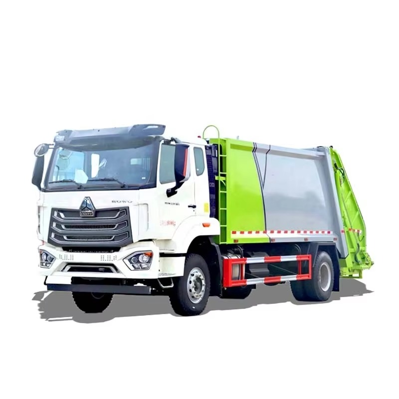 Anra Howo Compactor Garbage Truck 14CBM Compression Garbage Truck for Sale in Southeast Asia
