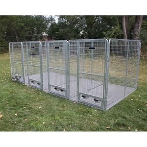 กรงกรง6FT/คอกสุนัขแบบโซ่เหล็กขนาดใหญ่10 'สำหรับสัตว์เลี้ยงกรงสัตว์เลี้ยงทำจากโลหะ - Product Image 4