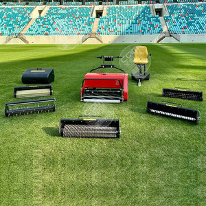 Tondeuse à tambour à essence à poussée manuelle pour terrains de football Tondeuse à gazon pour l'<span class=keywords><strong>entretien</strong></span> sur le terrain - Product Image 4