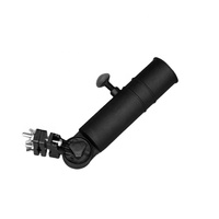 Chariot de Golf réglable en plastique noir de haute qualité, support de parapluie de Golf de 30CM