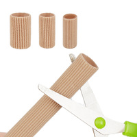 Protector de Dedos del Pie Recortable, Antiabrasión, con Espacio para el Pulgar
