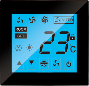 Interrupteur mural LED à écran tactile intelligent IP65 PC ABS Normes britanniques et américaines 220-240V AC 30A Courant Contrôle vocal Siri USB-C - Product Image 2