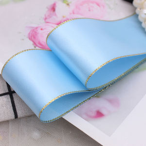 Cinta de Raso Dorada de Boca's, Tela de Doble Cara de Primera Calidad para Envolver Regalos, Decoración de Bodas y Manualidades - Product Image 4